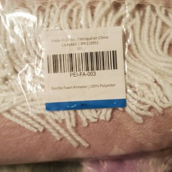 Hermosa Cover Up - Gentle Fawn BLUSH COLORED - Picture 3 of 3